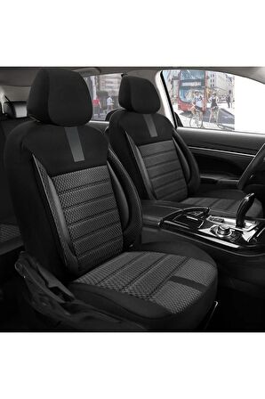 Unıversal NMS ONİKS GRİOto Koltuk Kılıfı Fiat Siena Uyumlu Oto Koltuk Kılıfı 57
