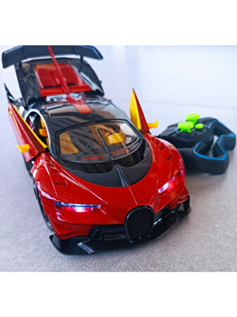 Yarış Arabası Uzaktan Kumandalı Full+Full Fonksiyon Kapı ve Bagajı Açılabilir Yüksek Kalite