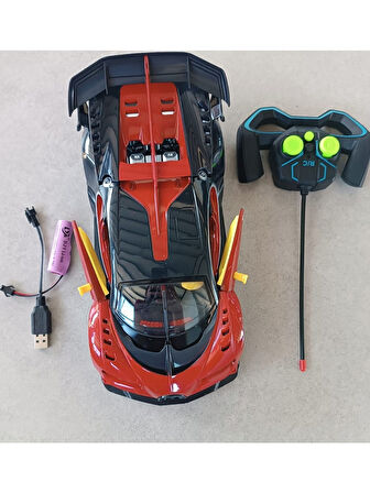 Yarış Arabası Uzaktan Kumandalı Full+Full Fonksiyon Kapı ve Bagajı Açılabilir Yüksek Kalite