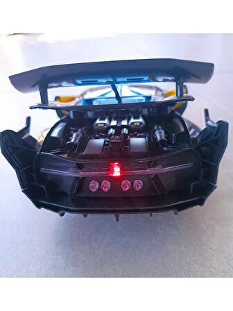 Yarış Arabası Uzaktan Kumandalı Full+Full Fonksiyon Kapı ve Bagajı Açılabilir Yüksek Kalite
