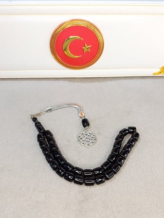 KATALİN TESBİH SİYAH RENK AKICI ÇEKİM