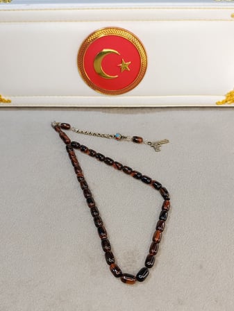 SIKMA KEHRİBAR TESBİH KAPSÜL KESİM