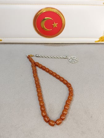 SIKMA KEHRİBAR TESBİH ÇEKİLDİKÇE RENK ALIR