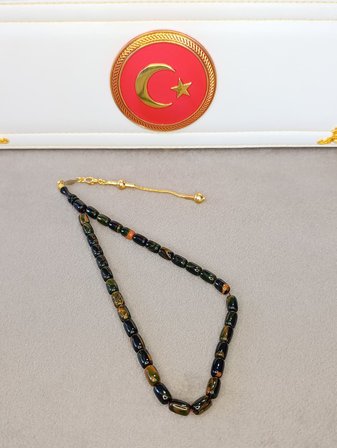 HARELİ KATALİN TESBİH HALİL KOÇAK USTA YAPIMI