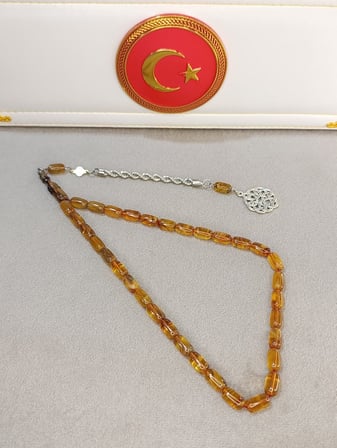 HARELİ ATEŞ KEHRİBAR TESBİH