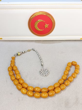 SARI SIKMA KEHRİBAR TESBİH