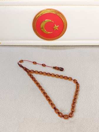 ATEŞ KEHRİBAR TESBİH BİLEK BOY