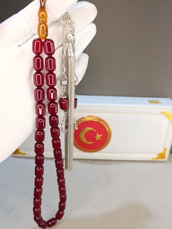ORJİNAL SIKMA KEHRİBAR TESBİH 