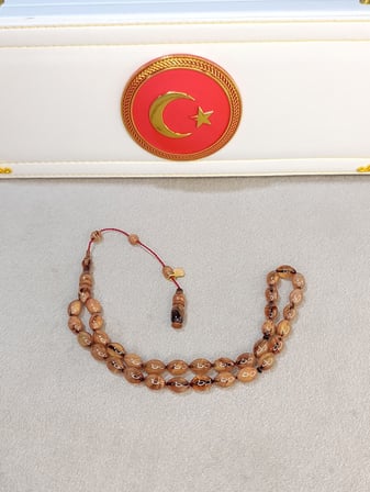HARELİ SIKMA KEHRİBAR TESBİH