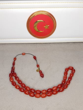 SIKMA KEHRİBAR TESBİH SİSTEMLİ HALİL KOÇAK USTA YAPIMI