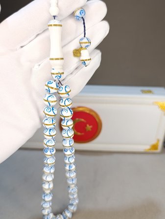 MERMER TESBİH İŞLEMELİ KÜRE KESİM