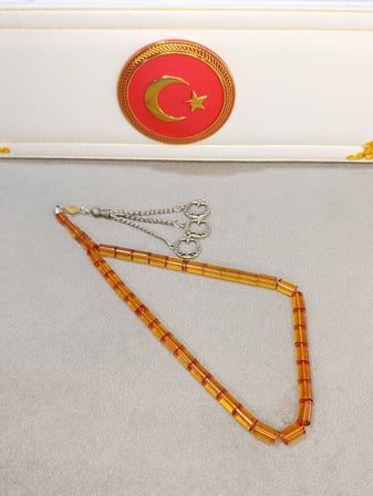 ATEŞ KEHRİBAR TESBİH KESME KESİM