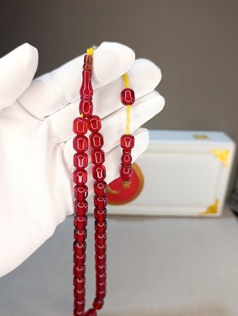 DABBAS USTA YAPIMI SIKMA ÇUBUK KEHRİBAR TESBİH