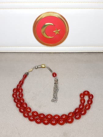 SIKMA KEHRİBAR TESBİH HALİL KOÇAK USTA YAPIMI