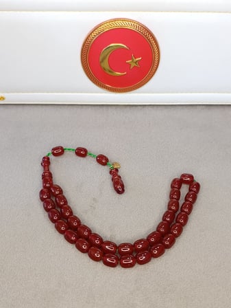 SIKMA KEHRİBAR TESBİH SİSTEMLİ HALİL KOÇAK USTA YAPIMI
