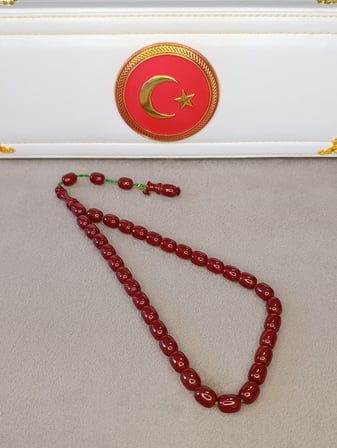 SIKMA KEHRİBAR TESBİH SİSTEMLİ HALİL KOÇAK USTA YAPIMI
