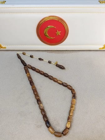 ASLAN AĞACI TESBİH MUSTAFA UYSAL USTA YAPIMI