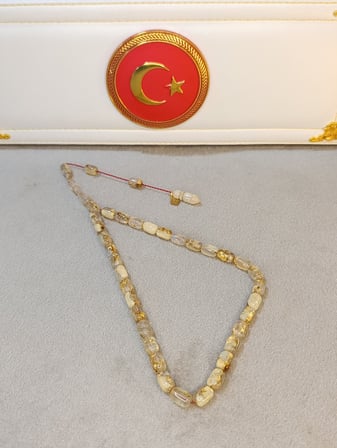 ALTIN VARAKLI UÇAK CAMI TESBİH