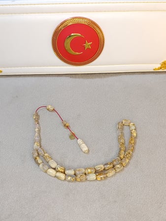 ALTIN VARAKLI UÇAK CAMI TESBİH