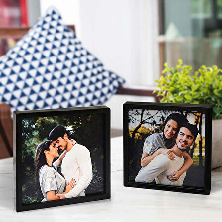 Yapışkanlı Sök Tak Pola Çerçeveler 12x12cm - 5'li Paket HK2712
