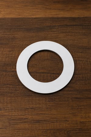 25 cm Ahşap Makrome Kasnağı 3 mm Kalınlık 3 cm Kenarlı ( 100 Adet )
