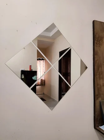 20x20 CM KARE AYNA RODAJLI 1 ADET