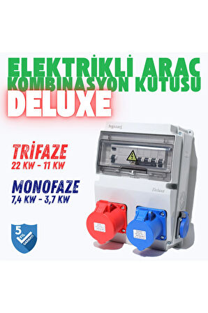'DELUXE'' Elektrikli Araç Kombinasyon Kutusu, 5 Yıl Garanti V i k o / P a n a s o n i c