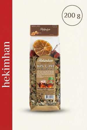 Hekimhan Kış Çayı 200 g – Özenle Harmanlanmış Bitki Çayı Karışımı