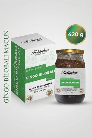 Hekimhan Ginkgo Bilobalı Macun 420 g – Bitkisel İçerikli Geleneksel Macun