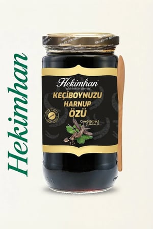 Hekimhan Keçiboynuzu Özü 640 g – Geleneksel Lezzet, Yoğun Aromalı Doğal Ürün