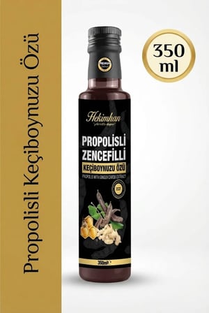 Hekimhan Propolisli Zencefilli Keçiboynuzu Pekmezi 350 ml – Özel Karışım