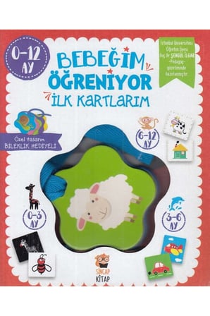 Bebeğim Öğreniyor - İlk Kartlarım (0 - 12 Ay)