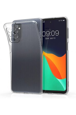 Newface Samsung Galaxy M52 5G Kılıf Lüx Şeffaf Silikon