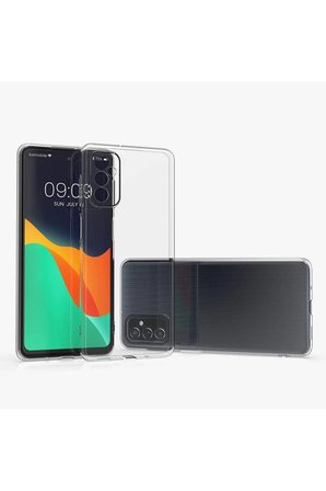 Newface Samsung Galaxy M52 5G Kılıf Lüx Şeffaf Silikon