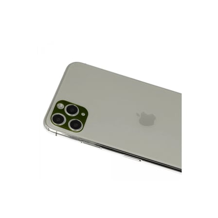 Newface Apple iPhone 11 Pro Max Rainbow Kamera Lens Koruma Cam - Yeşil