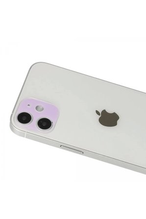 Newface Apple iPhone 12 Rainbow Kamera Lens Koruma Cam - Mor