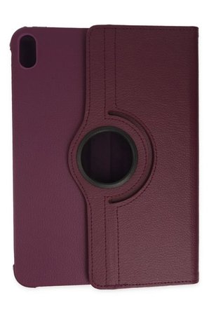 Newface Apple iPad 2022 10.9 (10.nesil) Kılıf 360 Tablet Deri Kılıf - Mürdüm