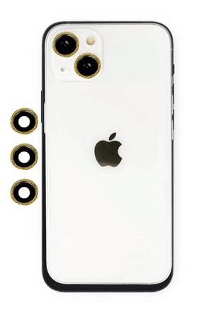 Newface Apple iPhone 14 Shine Kamera Lens - Gold