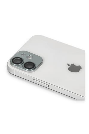 Newface Apple iPhone 11 Pers Alüminyum Kamera Lens - Yeşil