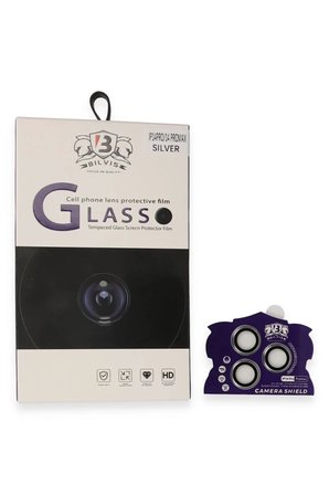 Newface Apple iPhone 14 Pro Max Bilvis Titan Kamera Lens - Gümüş
