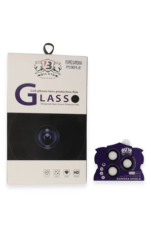 Newface Apple iPhone 14 Pro Max Bilvis Titan Kamera Lens - Derin Mor