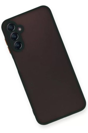Newface Samsung Galaxy A35 5G Kılıf Montreal Silikon Kapak - Siyah