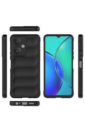 Newface Vivo Y27 Kılıf Optimum Silikon - Krem