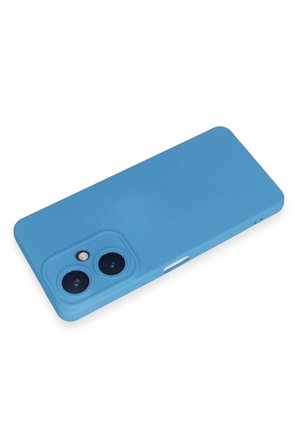 Newface Vivo Y27 Kılıf Nano içi Kadife Silikon - Mavi