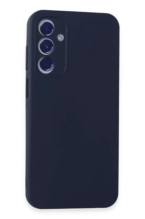 Newface Samsung Galaxy A15 4G Kılıf First Silikon - Lacivert