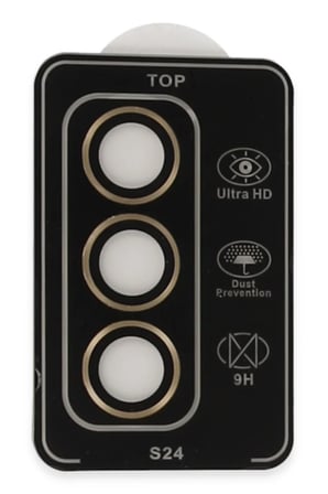 Joko Samsung Galaxy S24 PVD Metal Kamera Lens - Gold