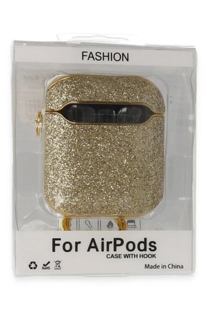 Newface Apple Airpods 2 (2.nesil) Spell Simli Kılıf - Gold
