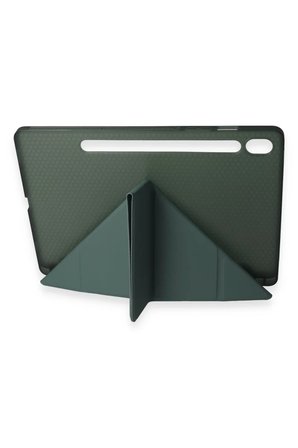 Newface Samsung Galaxy Tab A9 Plus Kılıf Kalemlikli Mars Tablet Kılıfı - Koyu Yeşil