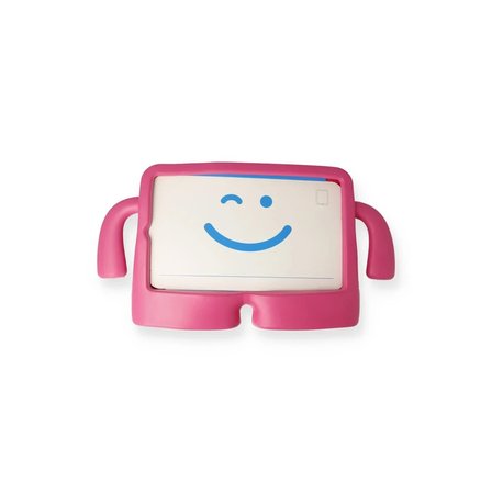 Newface Samsung Galaxy Tab A9 Plus Kılıf Karakter Tablet Silikon - Pembe