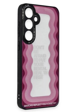 Newface Samsung Galaxy S23 Kılıf Mirror Desenli Kapak - Mirror - 11